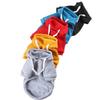 Winter Pet Hoodie With Zipper Pocket Medium Large Dogs Small Cats Teddy French Bulldog