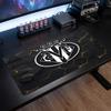 Villarreal FC Theme Pattern Mouse Pad, Soccer Logo Design XXL Gaming Desk Mat Non-Slip Computer Mouse Pad
