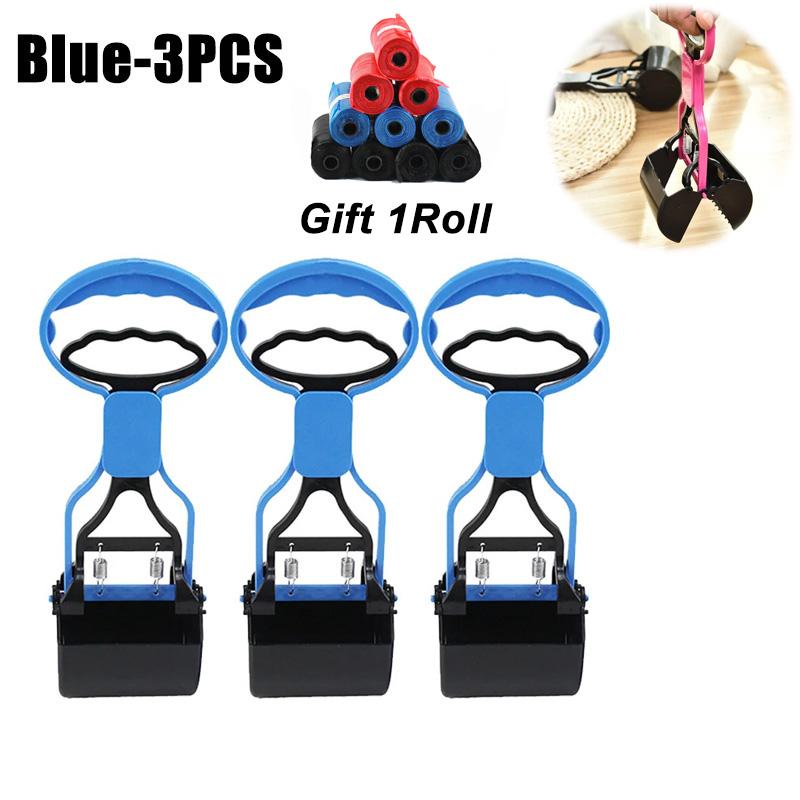 Совок для собачьих какашек с длинной ручкой, дозатор щенячьих какашек, ловец для сбора собачьих какашек, очиститель для уличных какашек