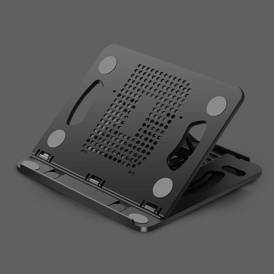 Подставка для ноутбука с основанием Эргономичный дизайн Угол вращения 360 градусов Регулируемая Полая конструкция для отвода тепла