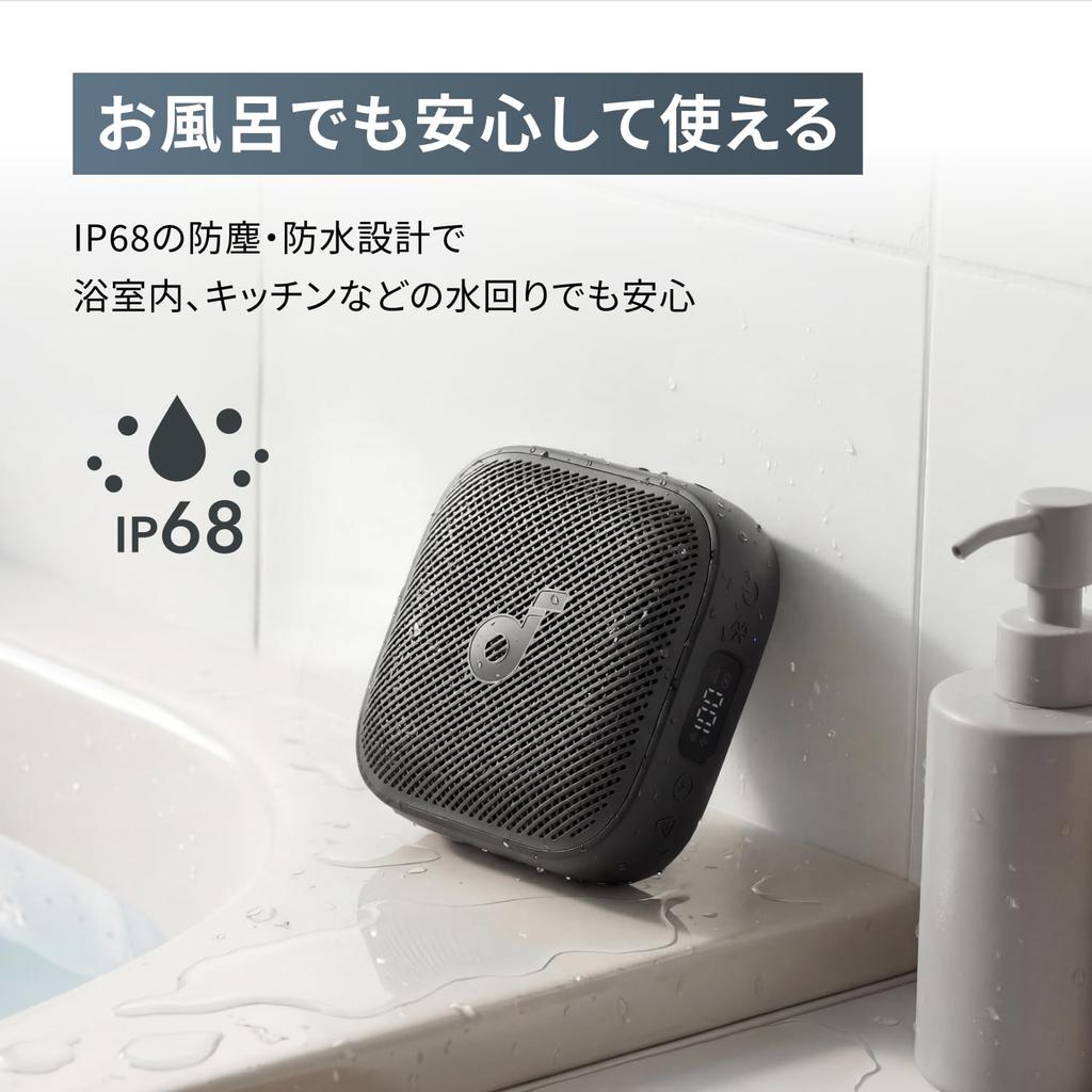 Bluetooth-динамик Soundcore Boom Go 3i Черный
