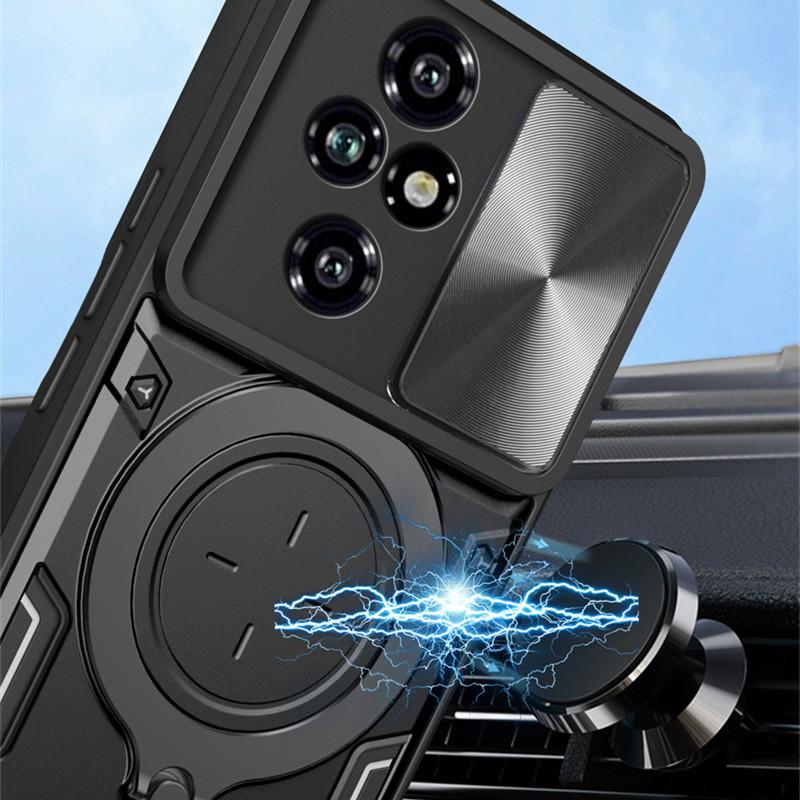 Защитный чехол для Honor 200 Pro Honor 200 Lite Case Lens Protection Shockproof Kickstand Fundas Coque Capa