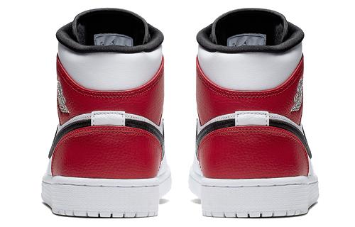Air Jordan 1 Mid 'White Chicago' 554724-116