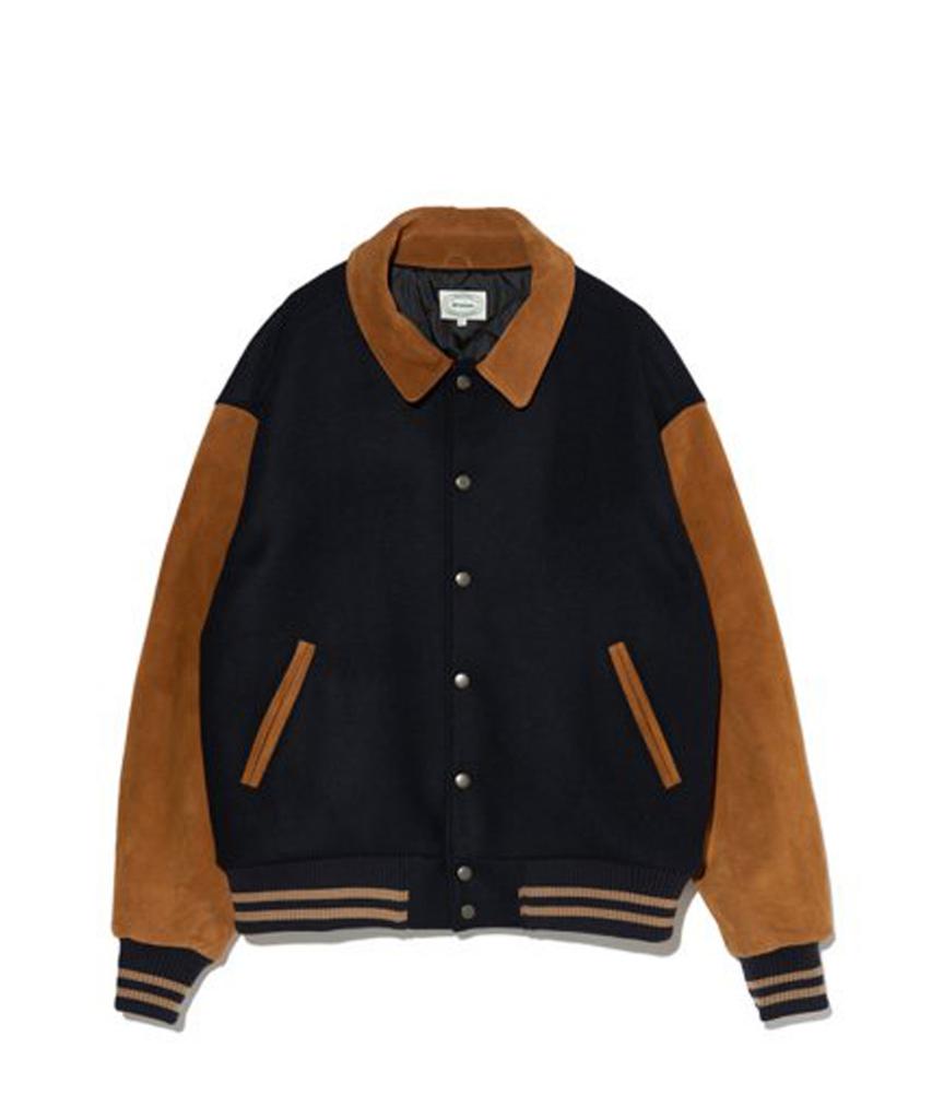 Bruman Varsity Jacket (Tan)