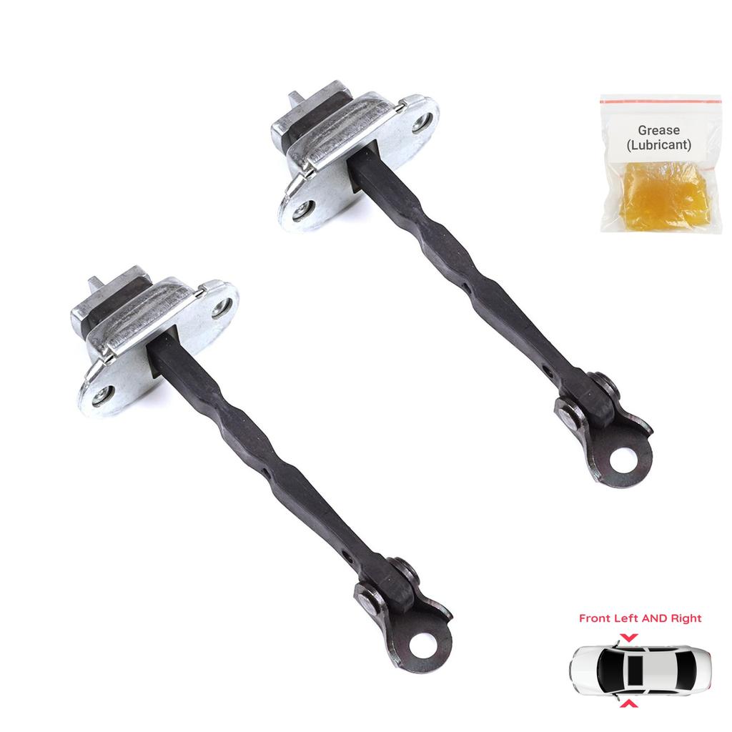EDP1383-1 2 Pieces Front Door Stop Check Assy Limiter Strap for Toyota C-HR MK1 X1 AX10 AX50 2016-2024 68610F4030