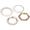 Scud Nut Set, Nickel, for Toggle Switches, EXNUT-YMTN