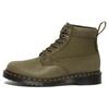 Leather Comfortable Short Ankle Boots Men Boots Olive 27835355
