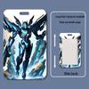 Пластиковый выдвижной держатель для ID-карты на тему Gundam для студентов