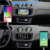 Автомобильное радио с Carplay Android Auto для SEAT Ibiza Pizza 09-13 IPS сенсорный экран GPS навигация интеллектуальные системы AHD