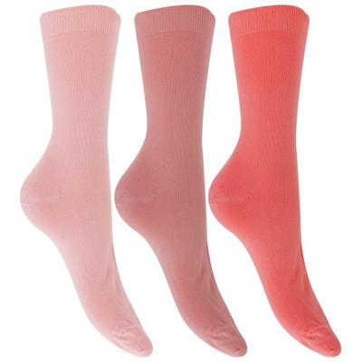 Женские/женские бамбуковые носки Extra Fine Silk Touch (3 пары)