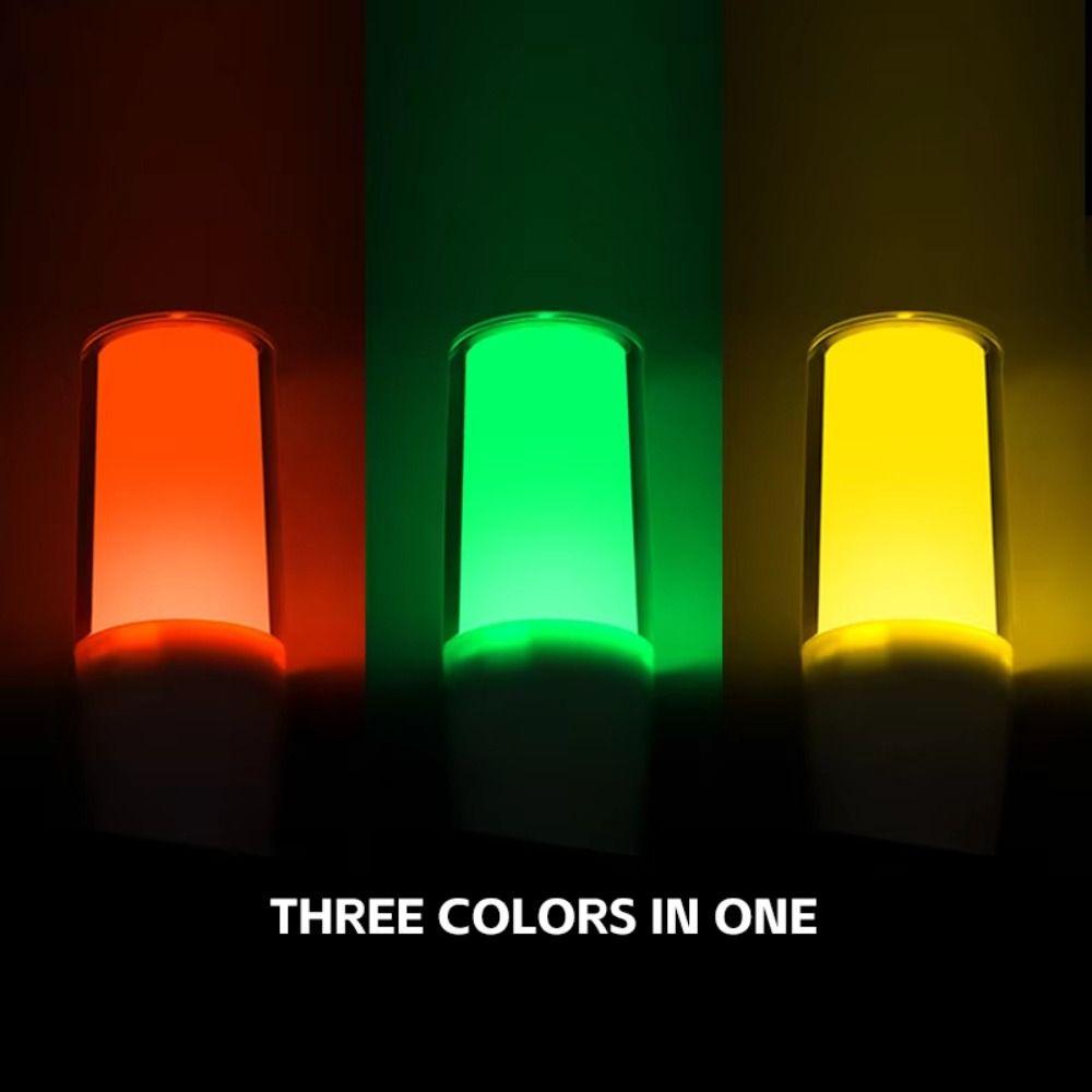 Светосигнальное устройство LED 3-цветное, постоянное свечение, DC12V/24V/AC220V, световой индикатор тревоги, энергосберегающее, с звуковым сигналом (зуммером)