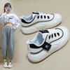 Белые туфли, женская обувь, новая весенняя студенческая обувь в корейском стиле, модная универсальная обувь на платформе, весенне-осенняя повседневная обувь Xt107