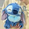 25-40 см Плюшевая кукла Дисней Стич Кукла Лило Милая Утка Стич Плюшевая мягкая игрушка Аниме Мягкая набивная Кавайная Подарок на день рождения для детей