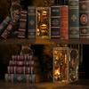 CRESYMME Miniature House Dollhouse Book Nook Kit Wooden DIY 3D Hobby Handmade of Old (Yumezo Books)