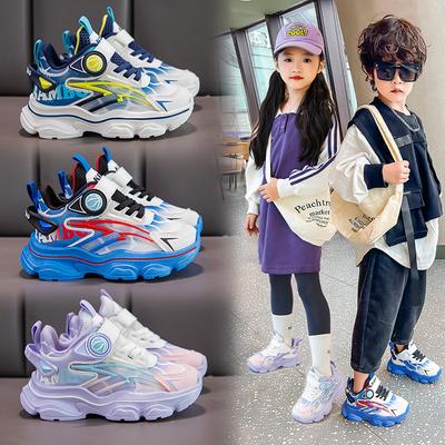 Кожаная водонепроницаемая обувь для мальчиков, спортивная обувь на весну и осень, новинка 2025 года, кроссовки для девочек, обувь для папы, обувь с мягкой подошвой для бега для учеников начальной школы