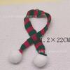 Mini Christmas Hat Scarf Doll Wool Hat Small Scarf Bouquet Wine Bottle Drink Christmas Decoration