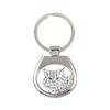 Selkirk Rex Cat Longhaired - Keychain with a Cat, Keychain with a Print, Personalized Pendant from the Brand