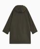 OHESHIO Vintage Floral Hooded Jacket, Khaki
