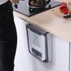 Hanging Trash Bin Foldable Storage Garbage Counter Cabinet Wall Mounted Can Camping Portable Caravan Motorhome Car