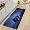 Christmas Kitchen Sand Carpet Doormat Long Floor Mat