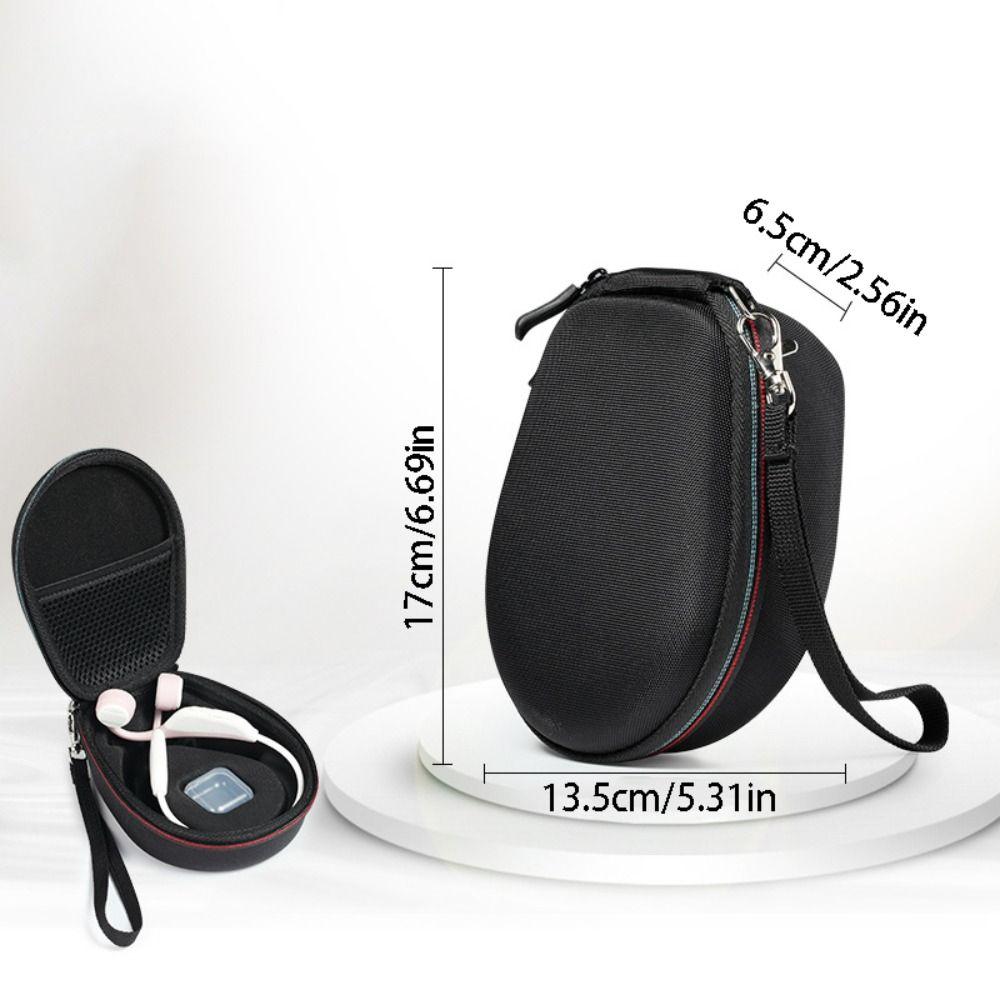 Shockproof Earphone Storage Bag EVA Headphone Protective Bag Bone Conduction Headphone Box Outdoor