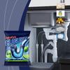 Duct Unclogging Powder Bathroom Kitchen Duct Clogging Unclogging Dissolving Cleaning Odor Removing Cleaner