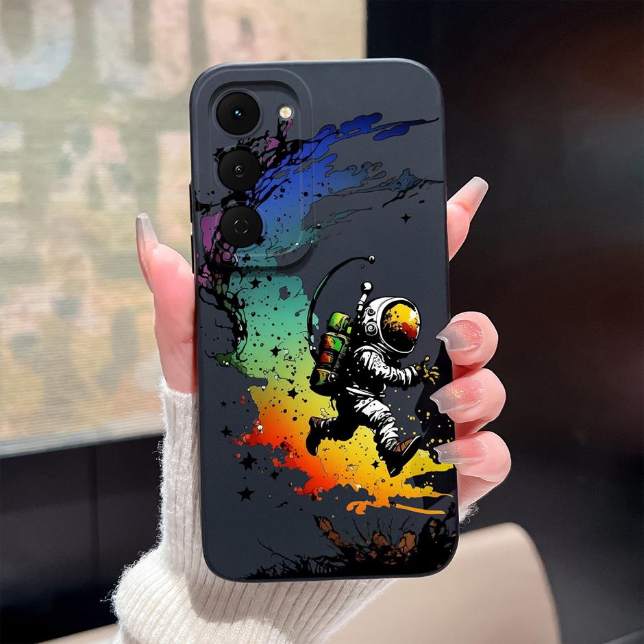 Мультяшный Чехол-Кот Для Tecno Spark 40 Pro Plus 40C 4G Мягкий Силиконовый Ударопрочный Бампер Чехол Для TecnoSpark40 40Pro Plus 40C Fundas
