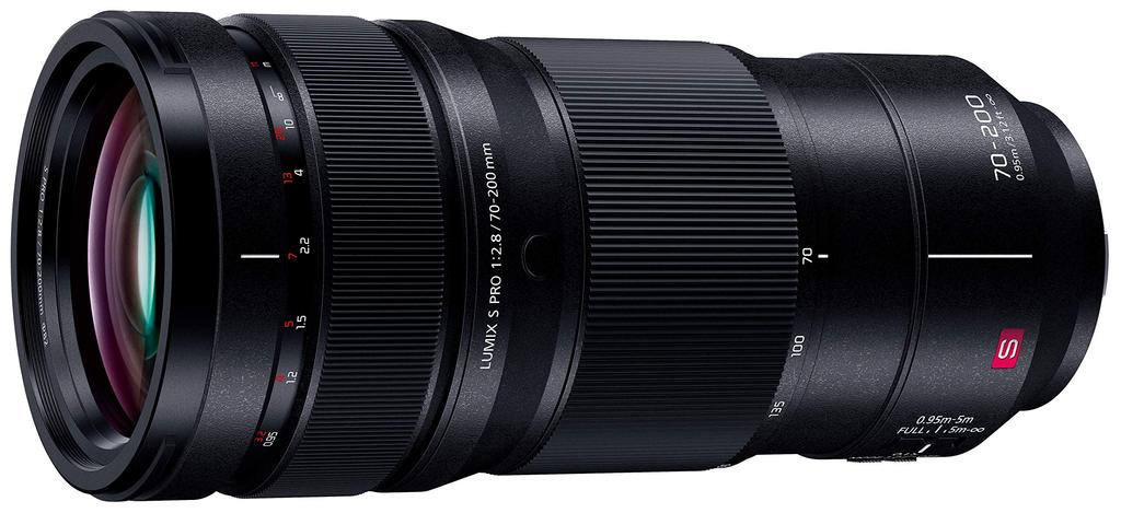 Panasonic LUMIX S PRO Telephoto Zoom Lens for Mirrorless Cameras Black 70-200mm F2.8 O.I.S. Full-Frame (L-Mount System), (S-E70200)