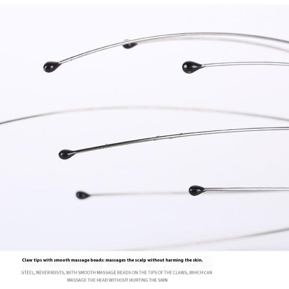 Массажер для головы «Осьминог», извлекатель душ, захват и проглатывание, артефакт «почесать голову», зуд кожи головы, меридианы, почесывание макушки головы