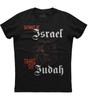 Черная футболка унисекс с короткими рукавами Tribe Of Judah