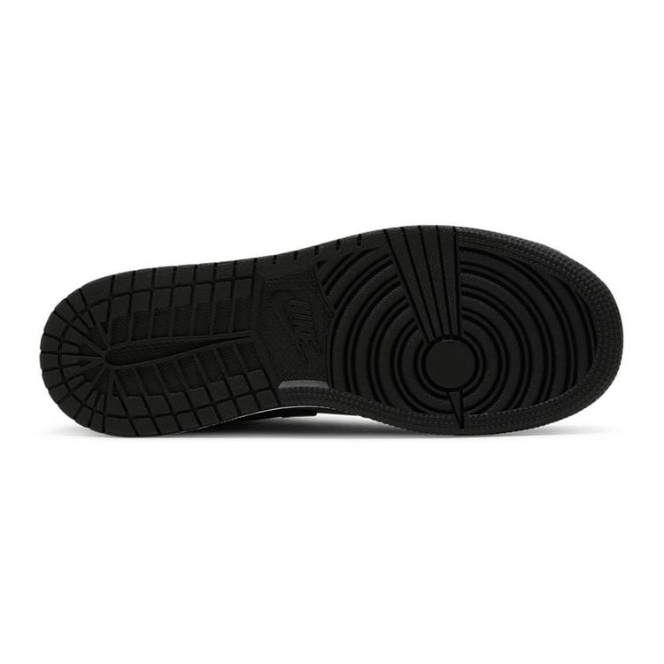 Кроссовки Air Jordan 1 Mid GS Shadow Kids Серый Черный Particle-Grey 554725-096