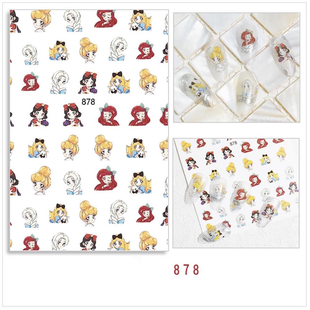 Дизайн Корова Маникюр DIY Nail Art Наклейка для ногтей с принтом коровы самоклеящаяся наклейка 3D неправильные пятна