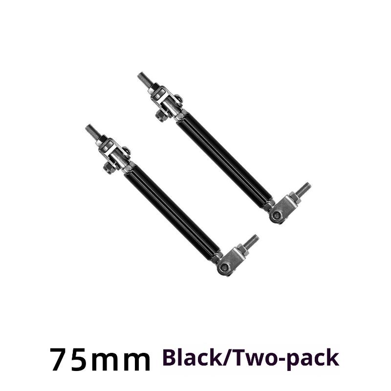 2X Универсальный Гоночный Регулируемый Передний Задний Сплиттер Губы Бампера Комплект Опорных Штанг Гоночный 75мм/100мм/150мм/200мм Стайлинг Авто Тюнинг