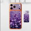 Красивые Цветы Для Apple iPhone 17 Pro Max Полная Задняя Крышка Наклейка Wrap Skin Задняя Защитная Пленка-Стикер