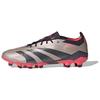 Predator Elite Comfortable Non-Slip Durable Soccer Shoes Men Soccer Shoes Silver Black IH5922