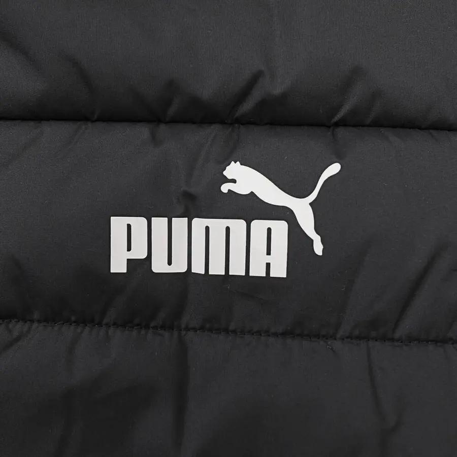 Puma Необходимая Утепленная Удобная Модная Универсальная Хлопковая Куртка с Длинным Рукавом Мужские куртки Черный 672418-01