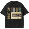 Made In 1985 Limited Edition Birthday Gift T Shirt T-Shirts Short Sleeve Classic Tops Cotton Crewneck Big Size Top Tees