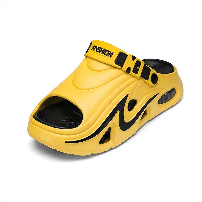 Unisex Outdoor Slide Sandals Cushion Sole Summer Beach Pool Garden Slip On Casual Comfort Footwear Daily Lightweight Breathable
