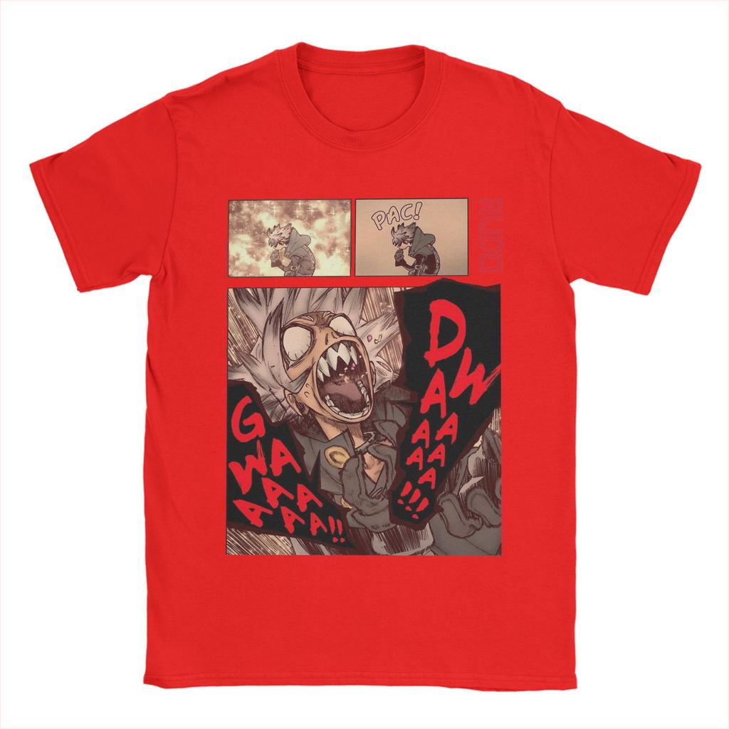 Rudo Surebrec Gachiakuta Anime T Shirt Unisexs  100 Cotton Fashion for Unisex TShirts Round Neck  Tee Shirt Short Sleeve Clothes