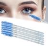 100 шт./флакон Одноразовые палочки для туши Щеточка для ресниц Искусственный кристалл Спули для бровей Щеточка Портативный аппликатор для макияжа ресниц Инструменты