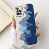 Для Samsung Galaxy A71 A51 4G Модный чехол для телефона с рисунком «Сумеречный пляж» Для Samsung A51 A71 4G Мягкие силиконовые противоударные чехлы