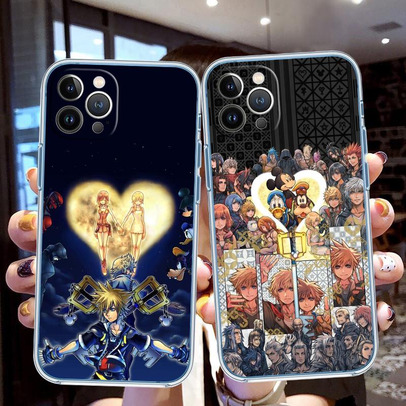 CJ73 Kingdom Hearts Transparent Phone Case for Motorola Moto G40 G04 G05 One Ace Action  Fusion + Plus Hyper Macro Vision Zoom