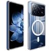 Для Xiaomi Mix Fold 4 5G Прозрачный чехол ТПУ+Акрил Магнитная крышка для телефона Совместим с MagSafe