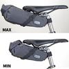 Travel Messenger Bag Waterproof Saddle Bag 2 Small Black [Arney Gomar]