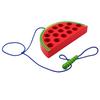 Wooden Learning Early Development Toy Lacing Threading Fruit Educational Toys