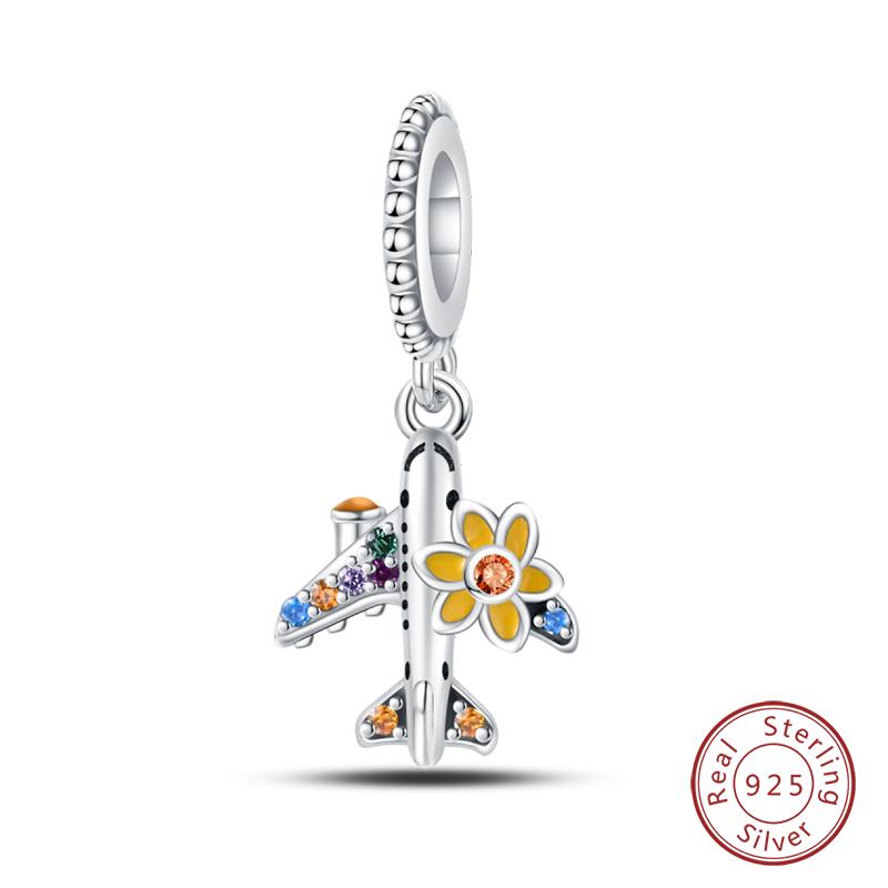 100% Медь Бабочка Фея Мечта Океан Ракушка Жемчужина Русалка Морская Черепаха Подсолнух Шармы Бусины Подходят для Браслетов Qikaola