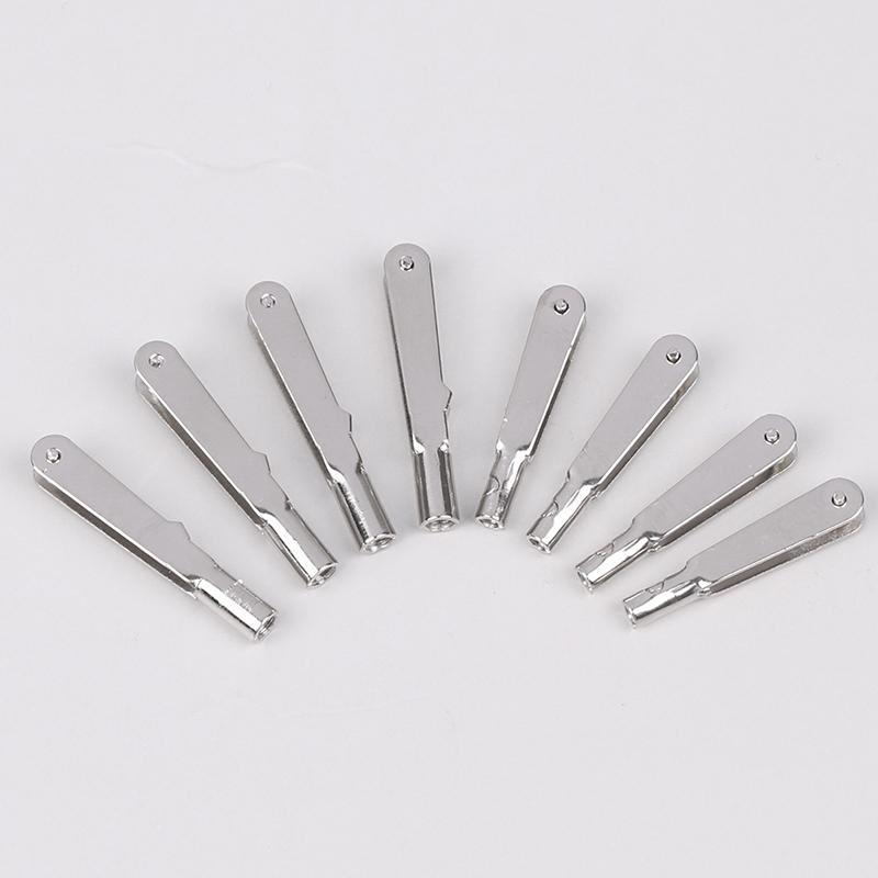 10 шт. M2/M3 Металлический железный вилочный наконечник, тяга, соединитель, зажим, рог, сплав, винтовой набор аксессуаров для радиоуправляемого самолета, модели автомобиля, самолета