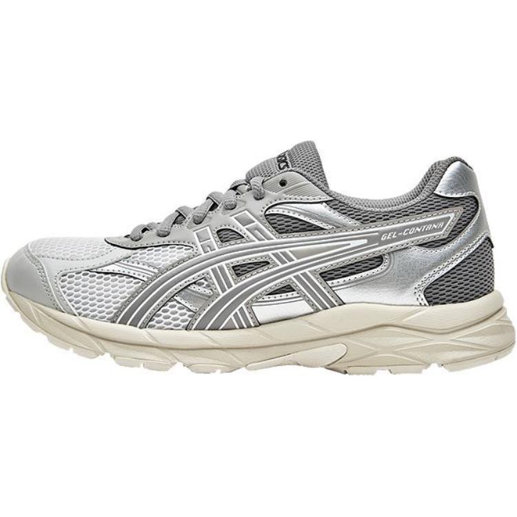 ASICS RUNNING KIDS Abrasion Resistant Low top Kids' Running Shoes Silver 1014A371-102
