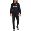 Nike Толстовка с круглым вырезом и буквенным принтом, мужская толстовка с длинным рукавом, черная DM5207-010