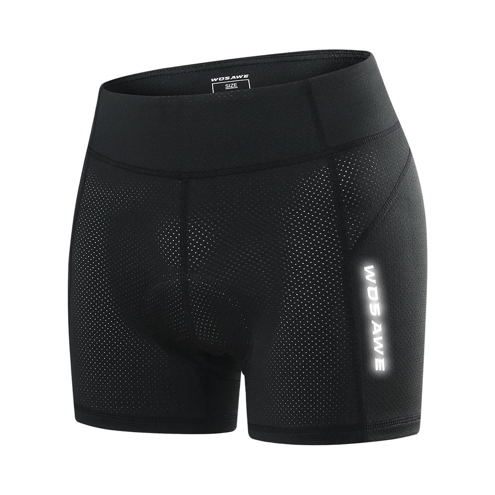 Wosawe Женские велосипедные шорты с 3D гелевой подкладкой, велосипедные трусы, велосипедные шорты, велосипедные трусы